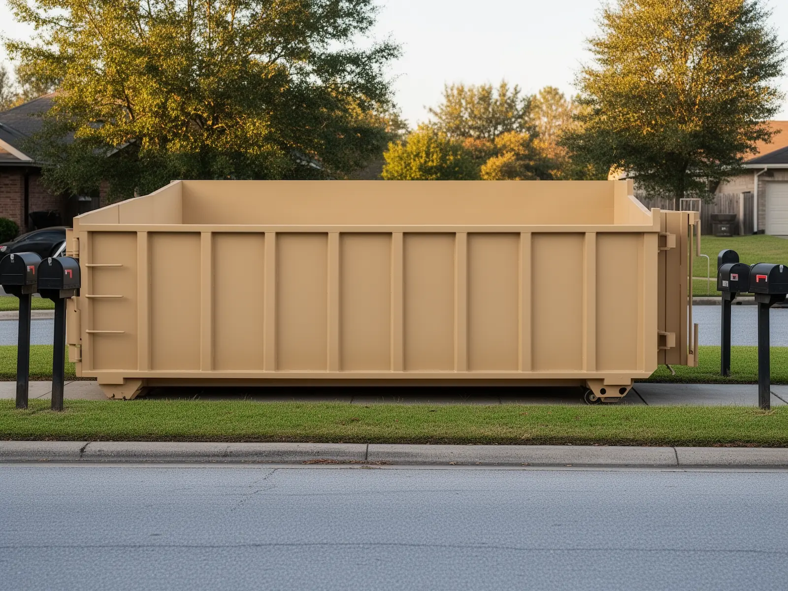 Roll-off dumpster from Mt. Pleasant Dumpster Express in Chicago, IL